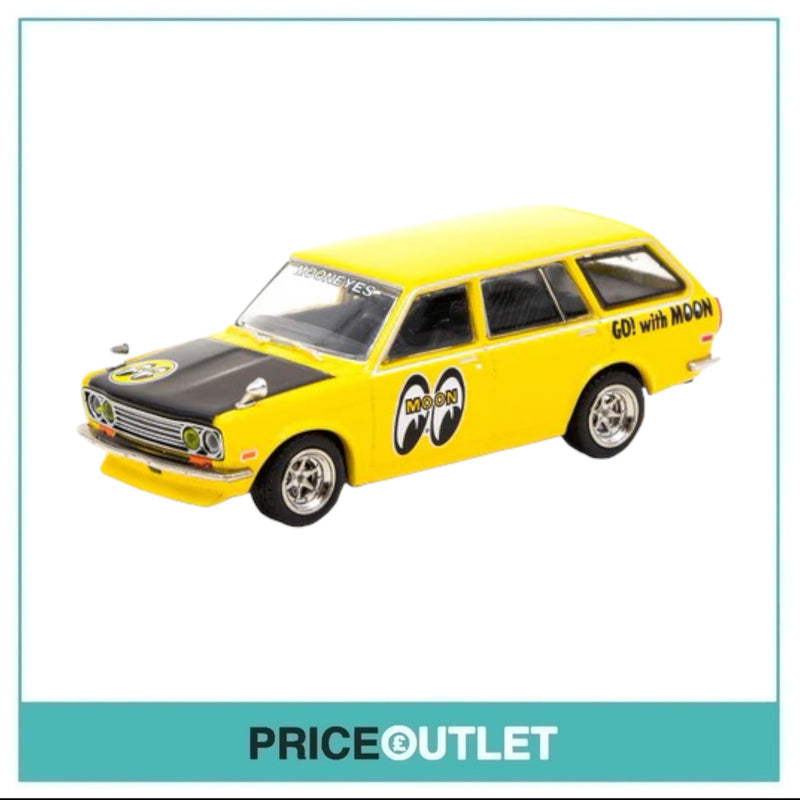 Tarmac Works X Schuco - Mooneyes Datsun Bluebird 510 Wagon Model Diecast