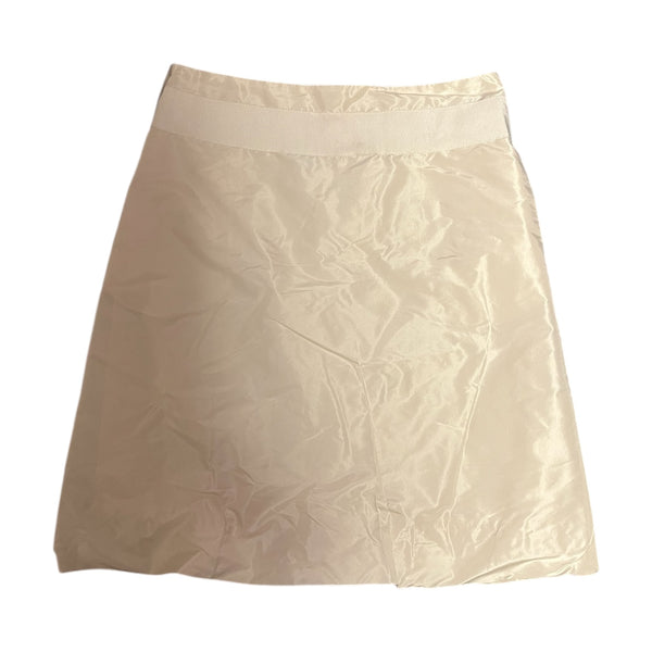 Zero Maria Cornejo - Ivory Silk Taffeta Skirt - Size 6 - BRAND NEW WITH TAGS