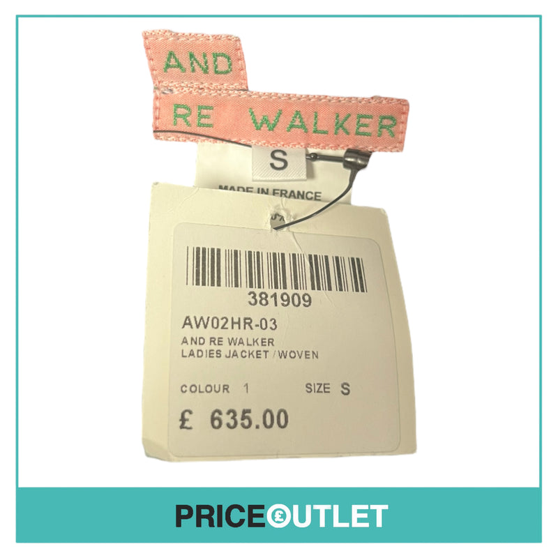 And Re Walker - Ladies Navy Jacket - Size S - BRAND NEW WITH TAGS