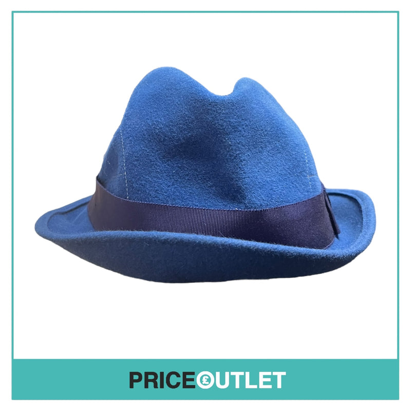Neighborhood - Blue Hat with Embroidery Detail - Size L - BRAND NEW