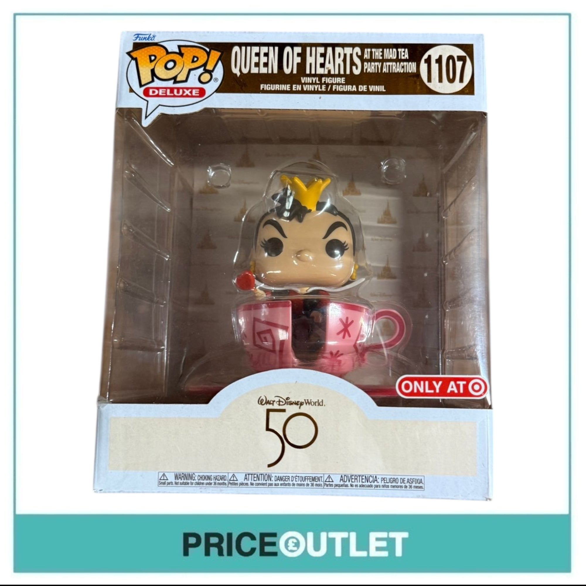 Funko Deluxe - Queen of Hearts at the Mad Tea Party Attraction