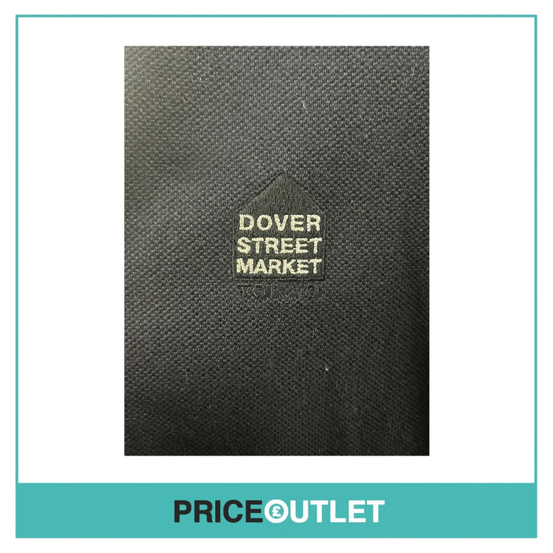 Dover Street Market - Women’s Navy Blue Logo Polo Shirt - Size M - BRAND NEW WITH TAGS