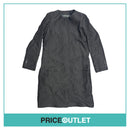 Giambattista Valli - Black Textured Coat - Size 42 - BRAND NEW WITH TAGS