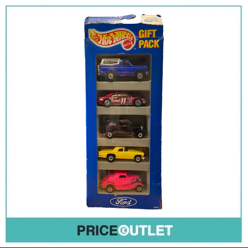 Hot Wheels - Ford Gift 5-Pack - Damaged Box