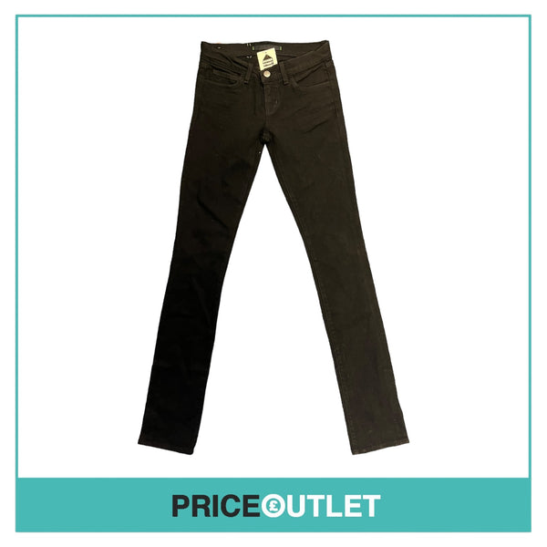 J Brand - Black 12" Pencil Leg Jeans - Size 24 - BRAND NEW WITH TAGS