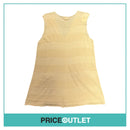Marvielab - Ecru Knit Dress with Pockets - Size 2 - BRAND NEW WITH TAGS