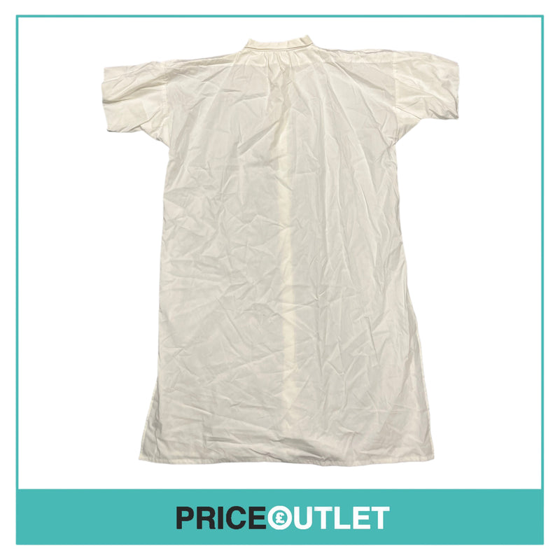 Aganovich - White Shirt Tunic - Size 40 - BRAND NEW WITH TAGS