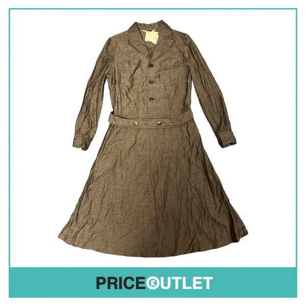 Comme des Garçons - Ladies Dark Grey Shirt Dress - Size XS - BRAND NEW WITH TAGS