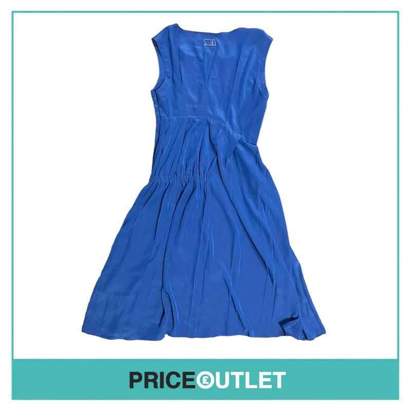 Lutz - Blue Satin Dress - Size 36 - BRAND NEW WITH TAGS