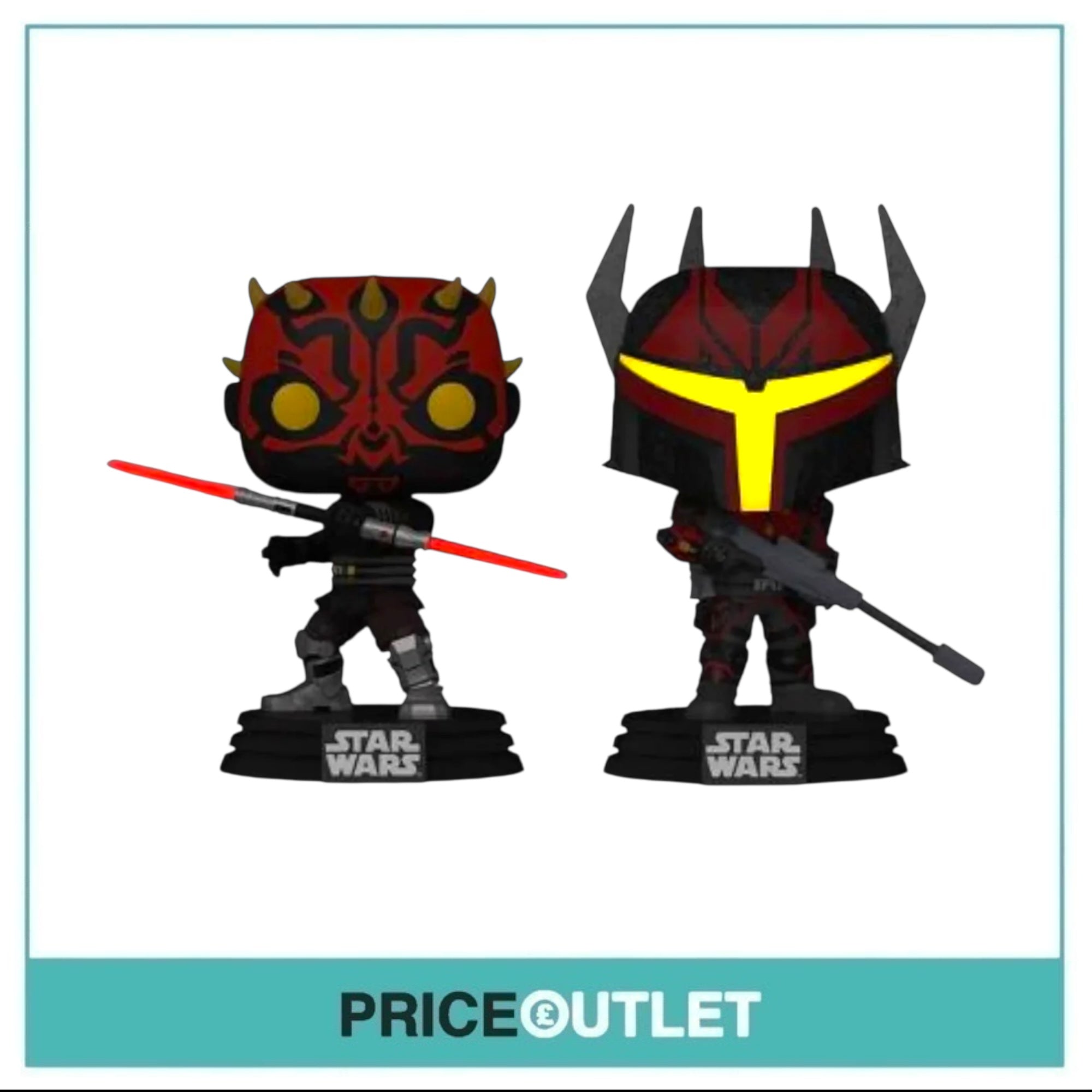 Funko - Star Wars - Darth Maul & Gar Saxon 2 Pack (Slightly Damaged)