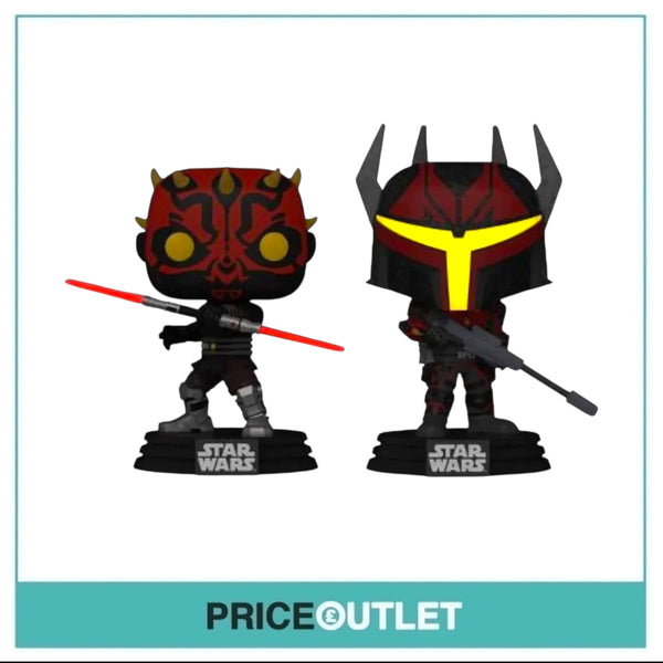Funko - Star Wars - Darth Maul & Gar Saxon 2 Pack (Slightly Damaged)