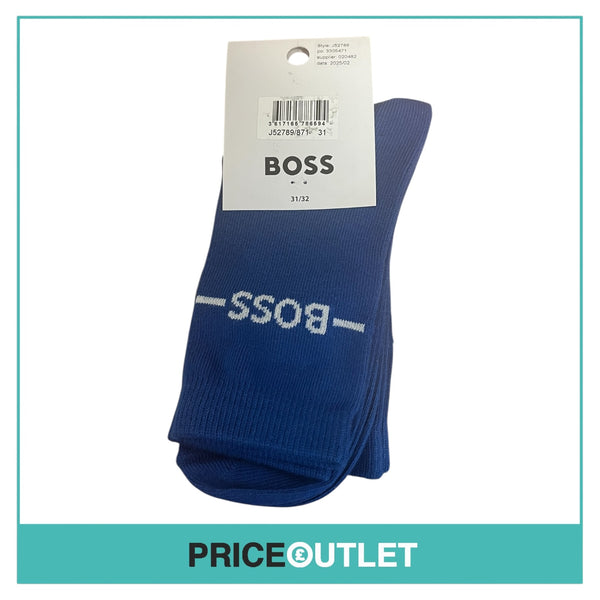 Boss - Childrens Electric Blue Socks - Size 31/32 - BRAND NEW WITH TAGS