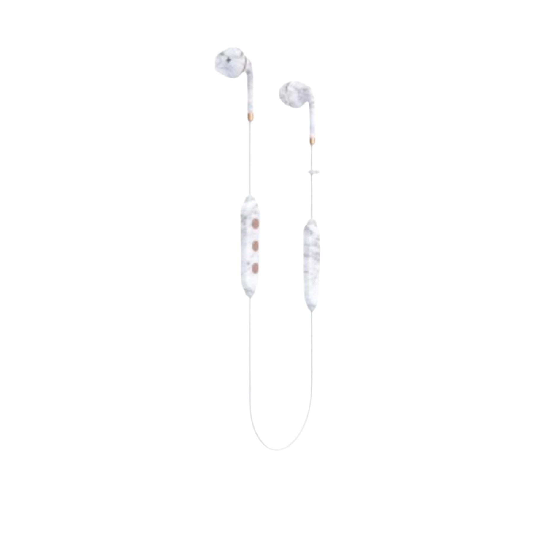 Happy Plugs Stockholm Wireless ll - Wireless Headphones - White Marble - BRAND NEW