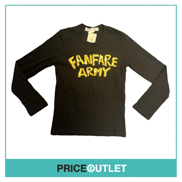 Comme des Garçons - Ladies 'Fanfare Army' Top - Size S - BRAND NEW WITH TAGS