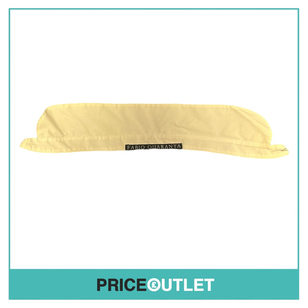 Fabio Quaranta - White Round Collar - Size 42 - BRAND NEW WITH TAGS