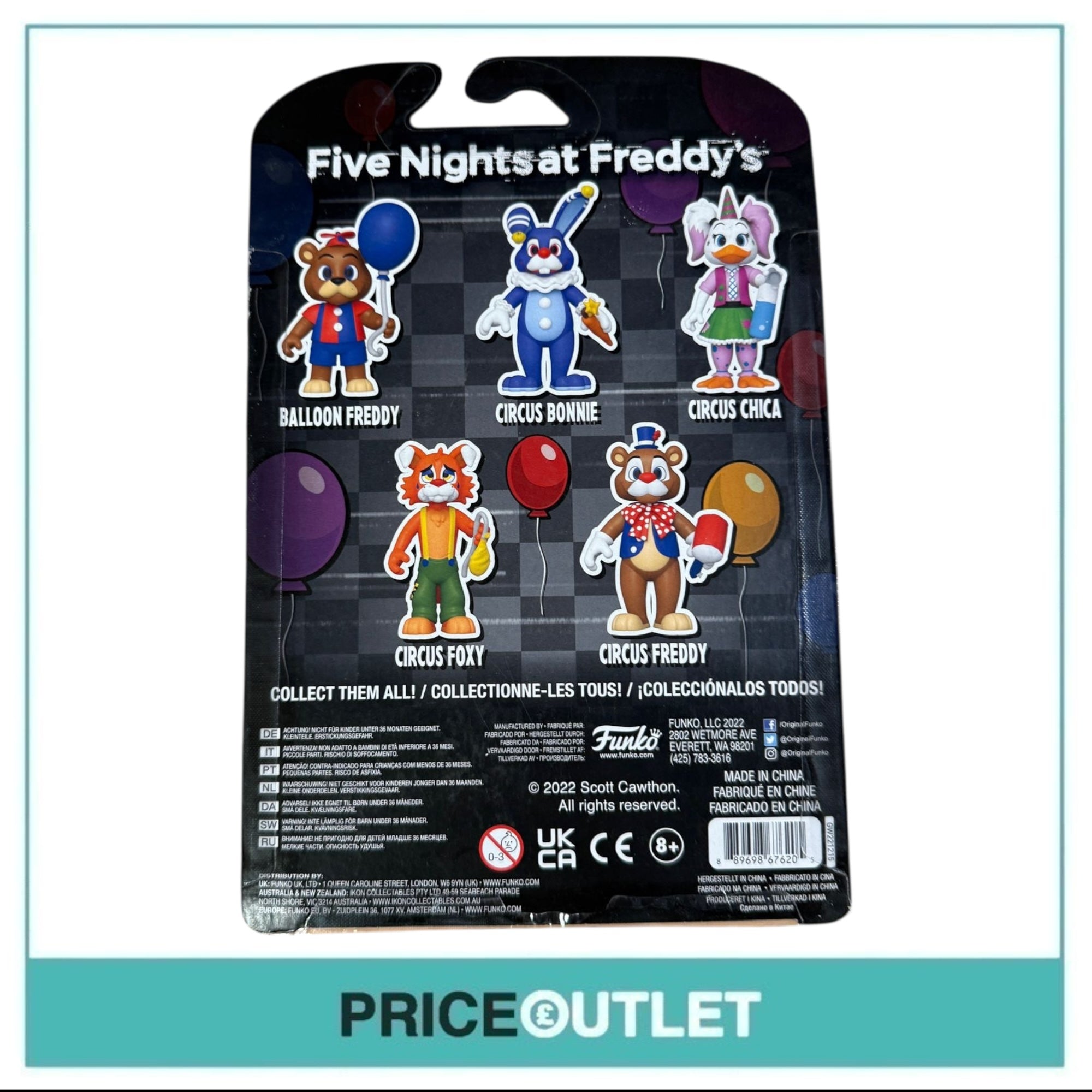 Funko - FNAF Balloon Freddy Action Figure - Brand New