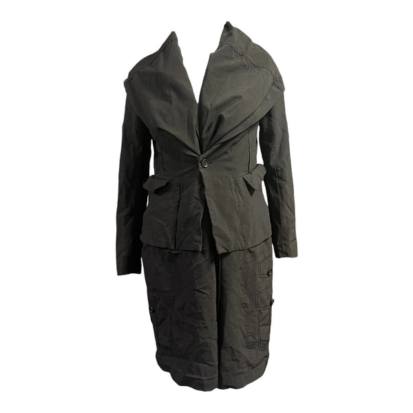 Comme des Garçons Black - Black Layered Long Coat - Size XS - BRAND NEW WITH TAGS