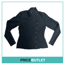 PHI - Black High Neck Blouse - Size 6 - BRAND NEW WITH TAGS