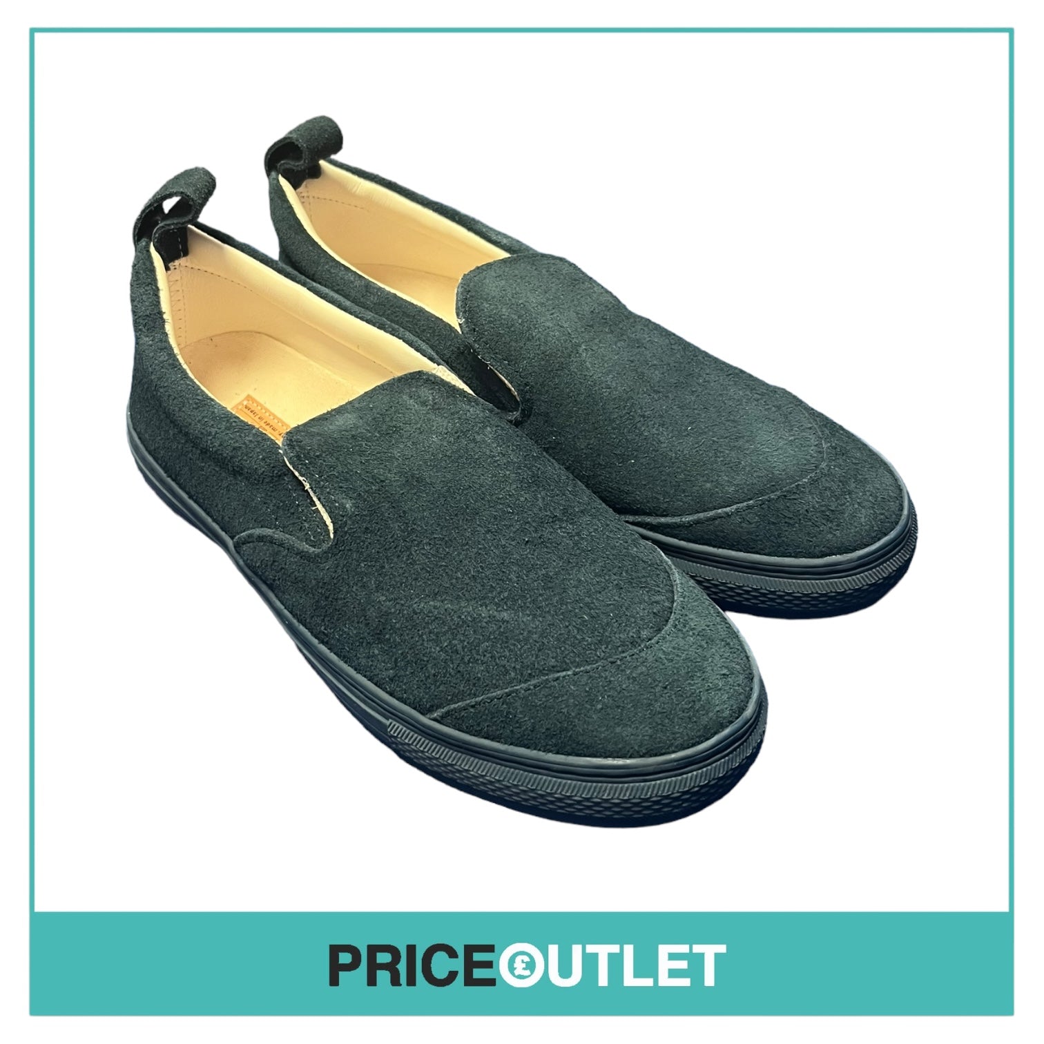 Buddy - Teal Suede Slip On Shoes - Size 25.5 - BRAND NEW