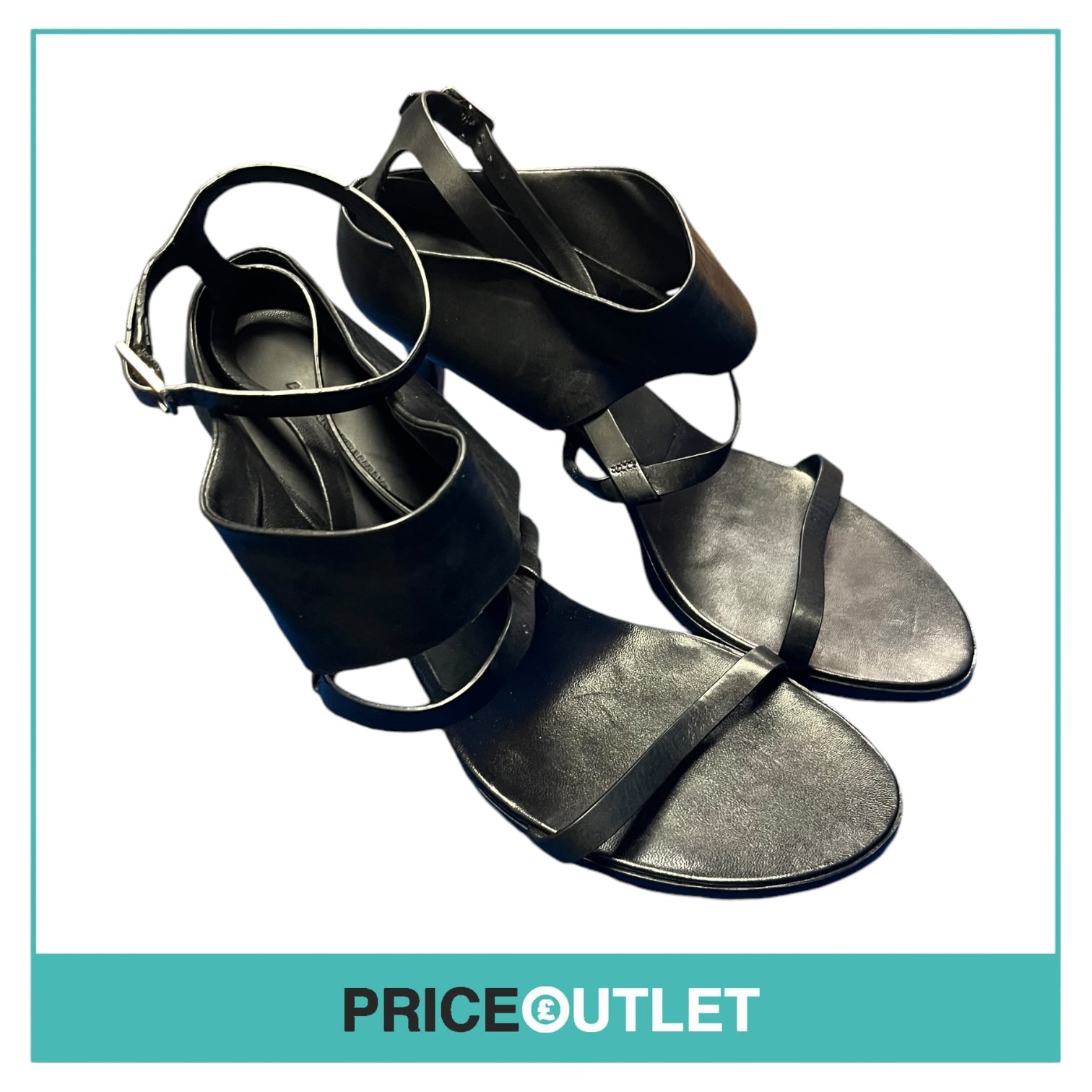 Alexander Wang - Black Strappy Heels - Size 41 - BRAND NEW