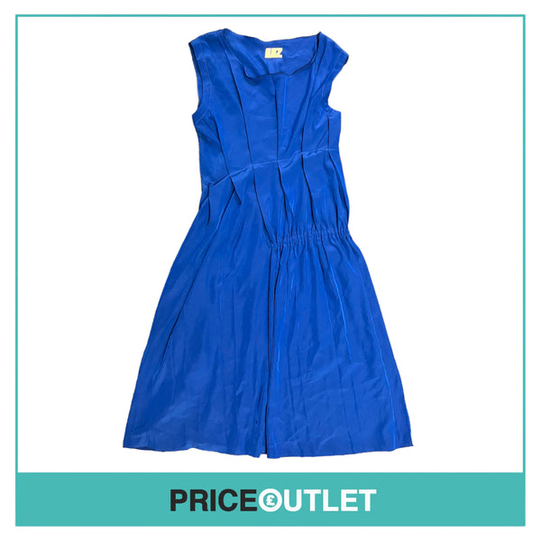 Lutz - Blue Satin Dress - Size 36 - BRAND NEW WITH TAGS