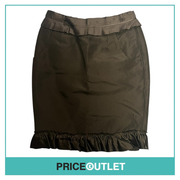 Undercover - Black Mini Skirt with Ruffles - Size 2 - BRAND NEW WITH TAGS