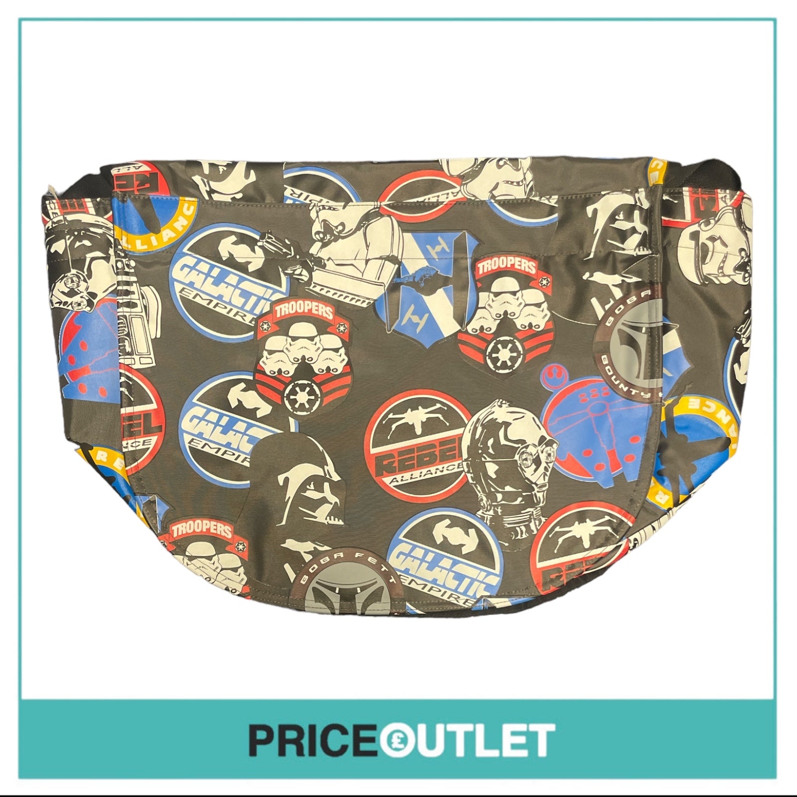 Comme des Garçons Shirt x Star Wars - Grey Crossbody Bag - Size OS - BRAND NEW WITH TAGS