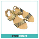 Maloles - Gold Leather Sandals - Size 35 - BRAND NEW