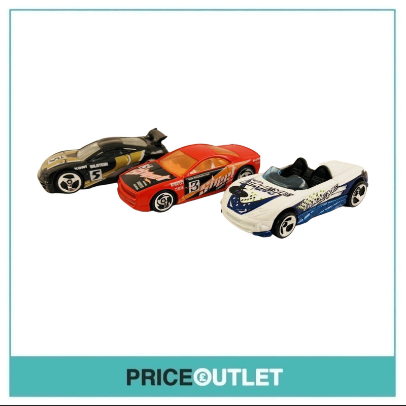 Hot Wheels Super Tuners - Sho-Stopper, MX48 Turbo & Muscle Tone Car Set