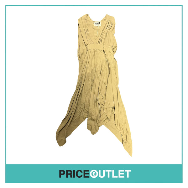 Future Classics - Khaki Drape Cocktail Dress - Size 8 - BRAND NEW WITH TAGS