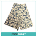 Egg - Monkey Print Drawstring Cropped Trousers - Size OS - BRAND NEW WITH TAGS