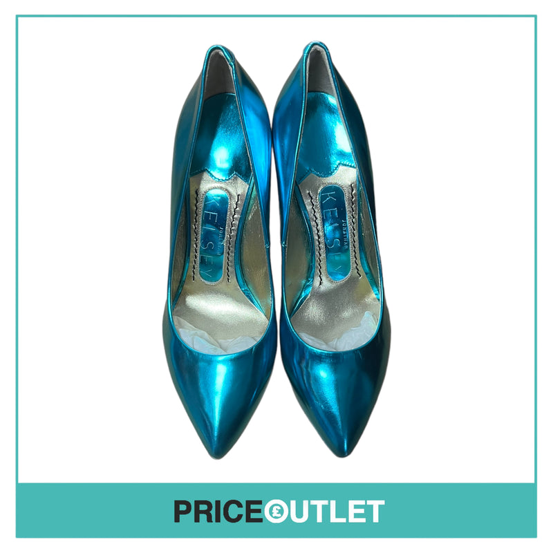 Jonathan Kelsey - Metallic Mint Heels - Size 36 - BRAND NEW WITH TAGS