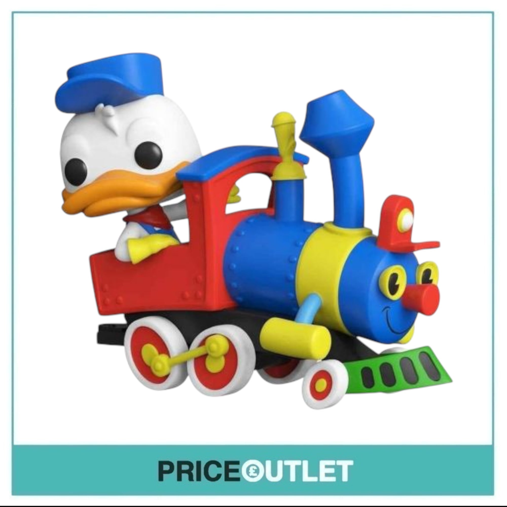 Funko Trains - Donald Duck on the Casey Jr. Circus Train Attraction