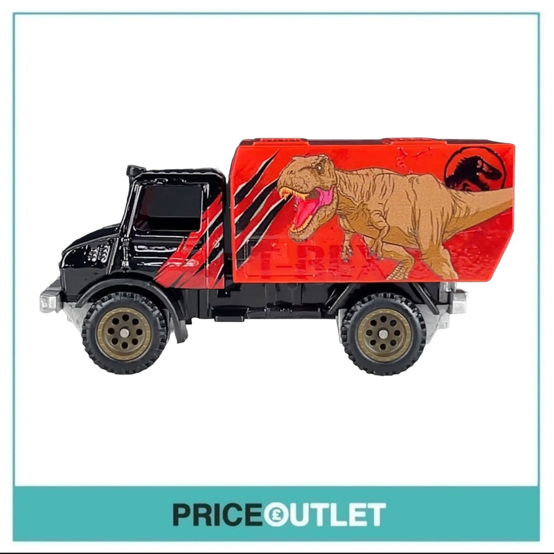 Hot Wheels Jurassic World - T-Rex Mercedes-Benz Unimog U1300L - Damaged Box