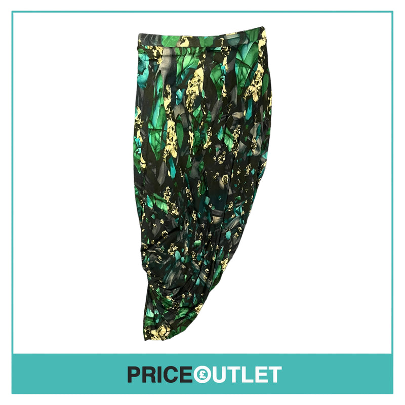 Peter Pilotto - Green Explosion Print Jersey Skirt - Size 10 - BRAND NEW WITH TAGS