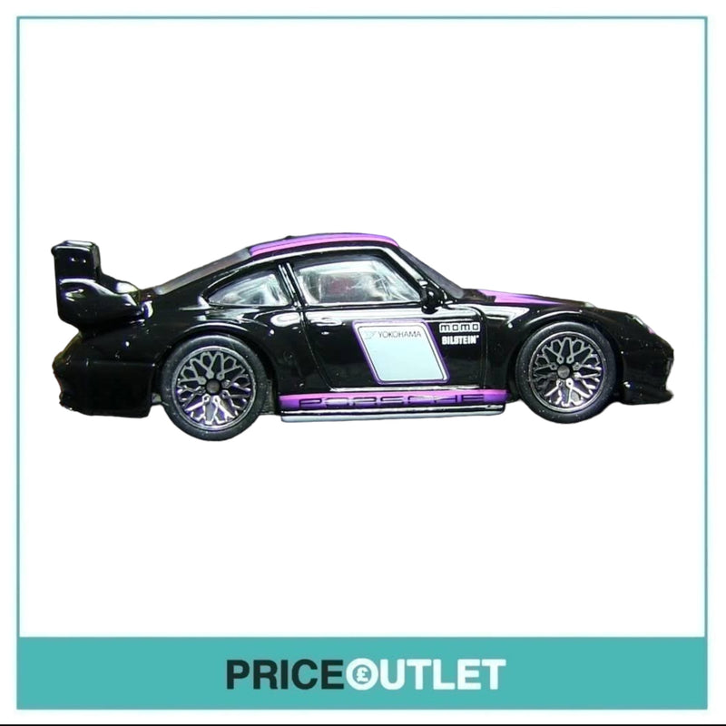 Hot Wheels Euro Style - Porsche 993 GT2 (Black) - Damaged Box