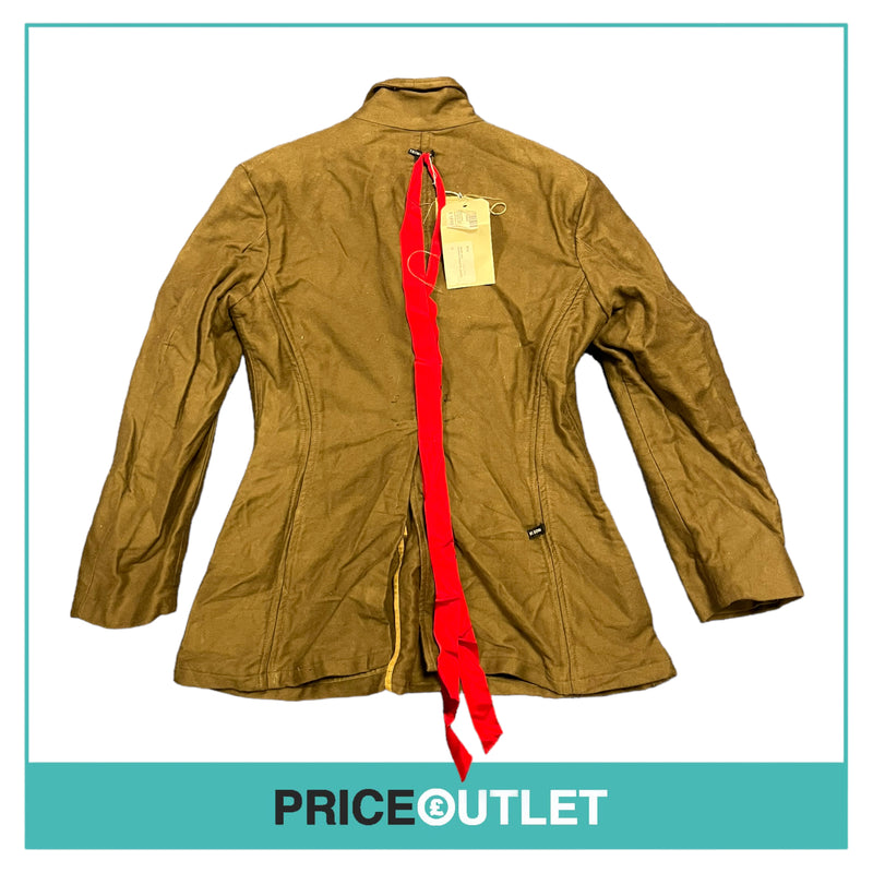 Josephus Thimister - Khaki Monochromatic Jacket - Size S - BRAND NEW WITH TAGS