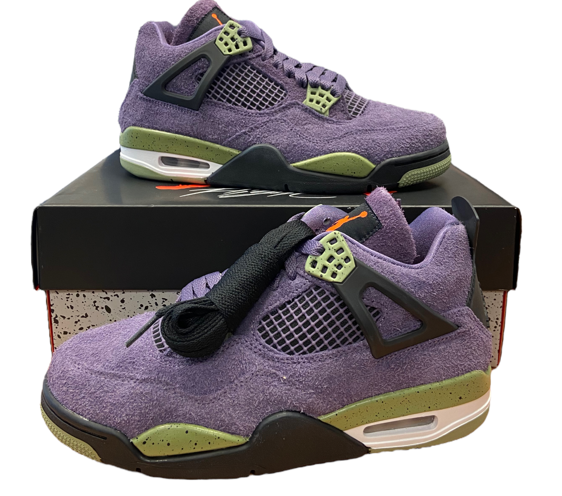 Nike - Air Jordan 4 Retro Wmns 'Canyon Purple' - UK 7.5