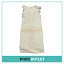 Giambattista Valli - Beige Dress with Ruffle Edges - Size 42 - BRAND NEW WITH TAGS