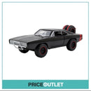 Jada - Fast & Furious 7 Dom's Dodge Charger R/T (Black & Red) Diecast - Damaged Box