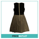 Erdem - Black Laser Cut Velvet Dress - Size 8 - BRAND NEW WITH TAGS