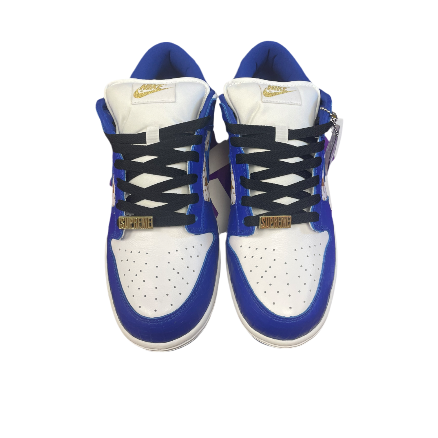 Nike - SB Dunk Low Supreme Stars Hyper Royal (2021) - UK 8