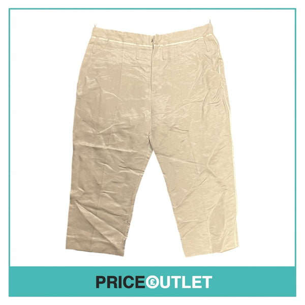 Nina Ricci - Cream Cropped Trousers - Size 36 - BRAND NEW WITH TAGS