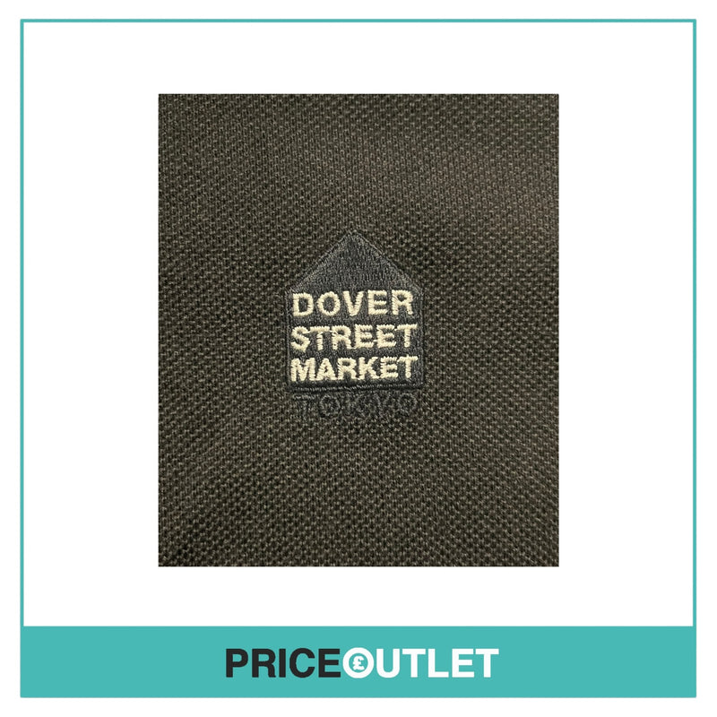 Dover Street Market Tokyo - Womens Black Polo Shirt - Size S - BRAND NEW WITH TAGS