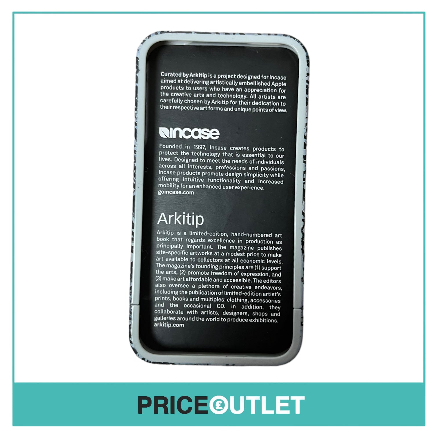 Incase - Jose Parla Phone Case - Size iPhone 4 - BRAND NEW WITH TAGS