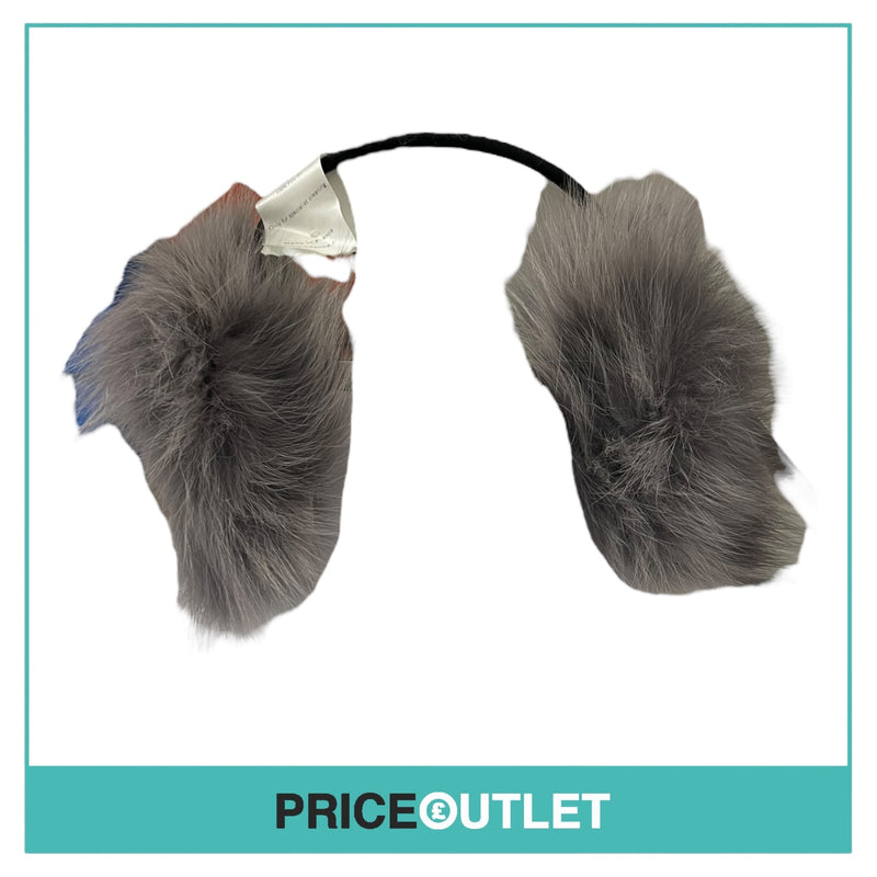 Kitsuné - Grey Ear Muffs - Size OS - BRAND NEW WITH TAGS