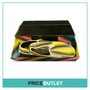 Rivieras - Womens Black and Yellow Print Shoes - Size 38 - BRAND NEW IN BOX