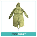 Rains - Green String Parka Raincoat - Size S - BRAND NEW WITH TAGS