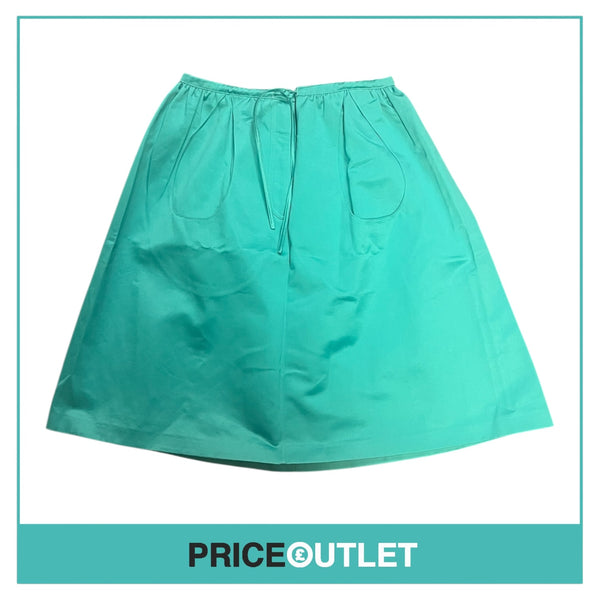 Yves Saint Laurent - Turquoise Skirt with Tie Waist - Size 38 - BRAND NEW WITH TAGS