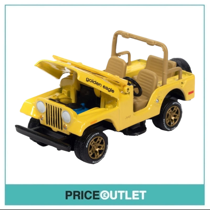 Johnny Lightning - Jeep CJ-5 Limited Edition (Yellow) - Damaged Box